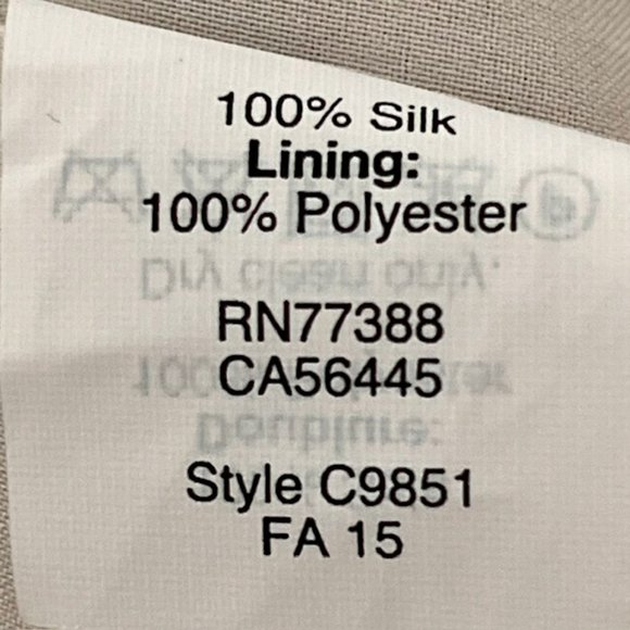 Madewell 1937 Silk Overlay Flowy Dress in Leaf Print - Tan/Ivory - S - Picture 9 of 9